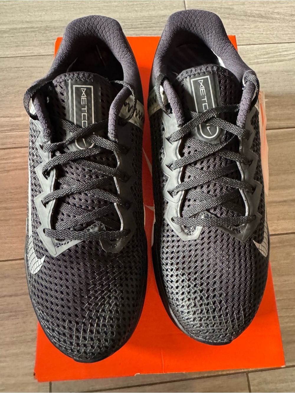 Nike Metcon 5 Black Silver Women’s Low Top Lace Up Sneaker Athletic Shoes